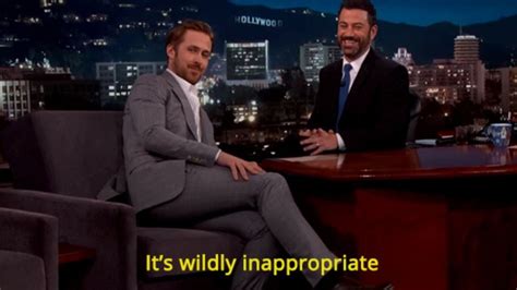 Ryan Gosling Wore Tight Pants to Jimmy Kimmel